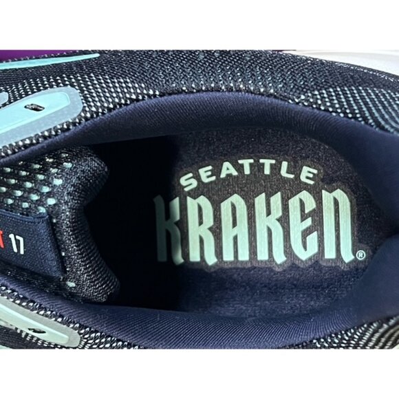 Brooks Ghost 17 Seattle Kraken Men's Size 12 D Running Shoes Brand New No Box - Picture 7 of 9